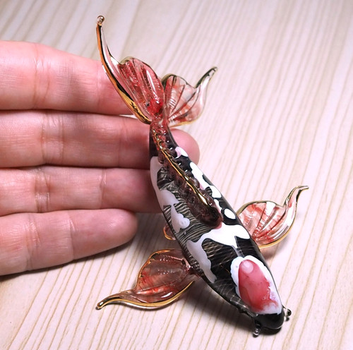 Statuina farfalla nera carp - farfalla,