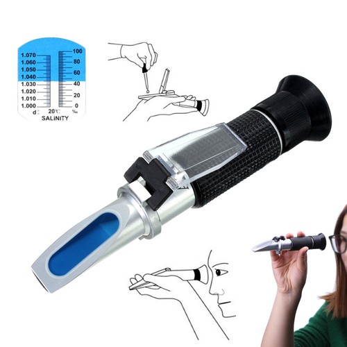 Salinity meter rifrattometro - salinity,