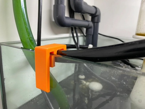 Clip per tubo flessibile red - clip,