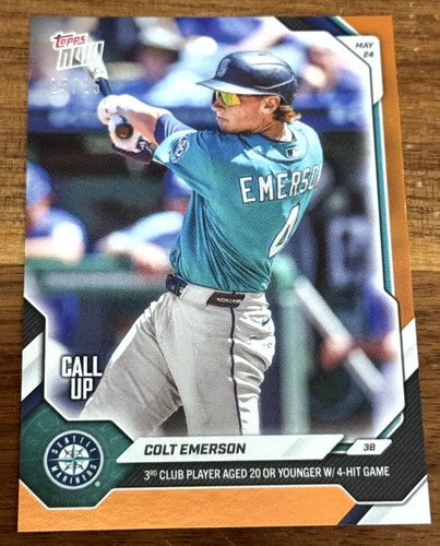 2026 mlb topps now colt - topps,